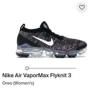Nike Air VaporMax Flyknit 3 Oreo Sneakers